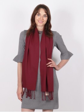 Soft Wool Feeling Solid Color Scarf